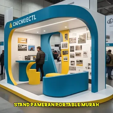 stand pameran portable murah